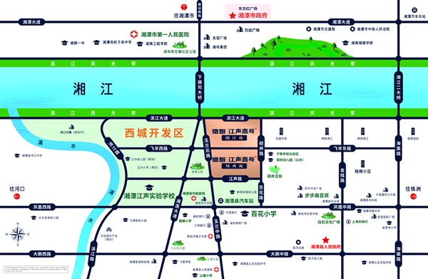 德智·江聲壹號位置圖